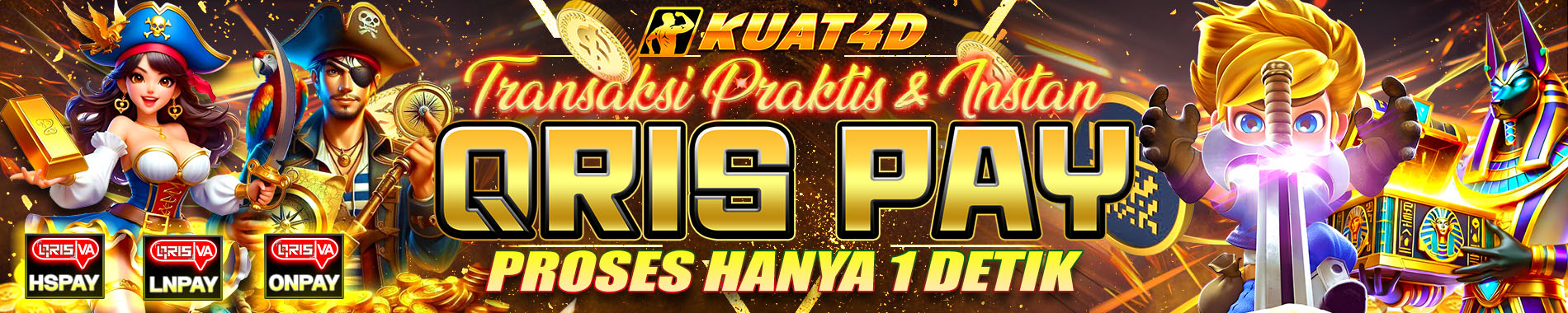 kuat4d deposit cepat dengan onpay dan cnpay